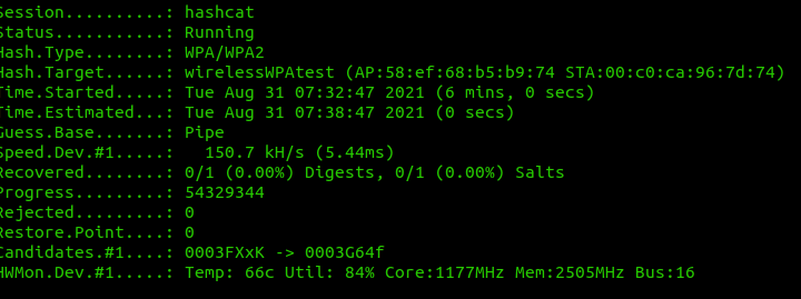 I ran hashcat on an Nvidia GPU in Microsoft Azure at a cost of $1.50 per hour, I was nowhere close to searching the keyspace 17 hours and ~$25.00 later