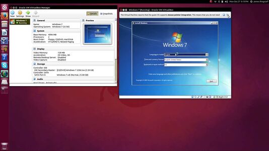 Ubuntu running Windows