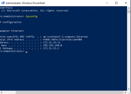 Windows Powershell