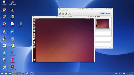 Windows running Ubuntu